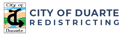 Redistrict Duarte Logo